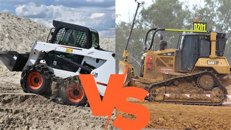 Skid Steer vs. Bulldozer: What are the D